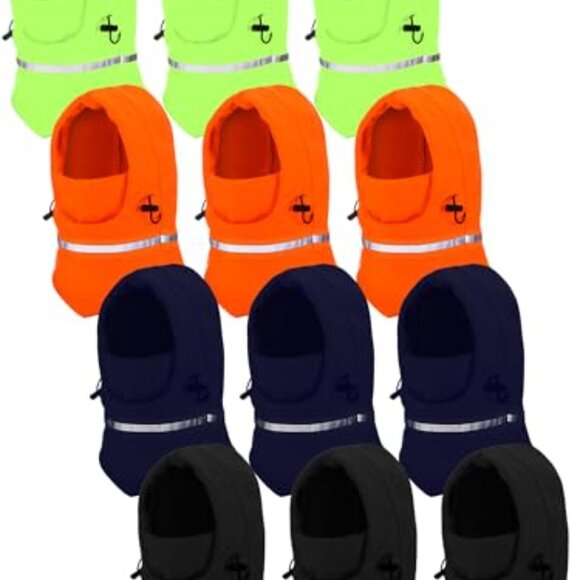 12 Pack Thermal Balaclava Face Mask Adjustable Windproof Reflective Outdoor main image 5